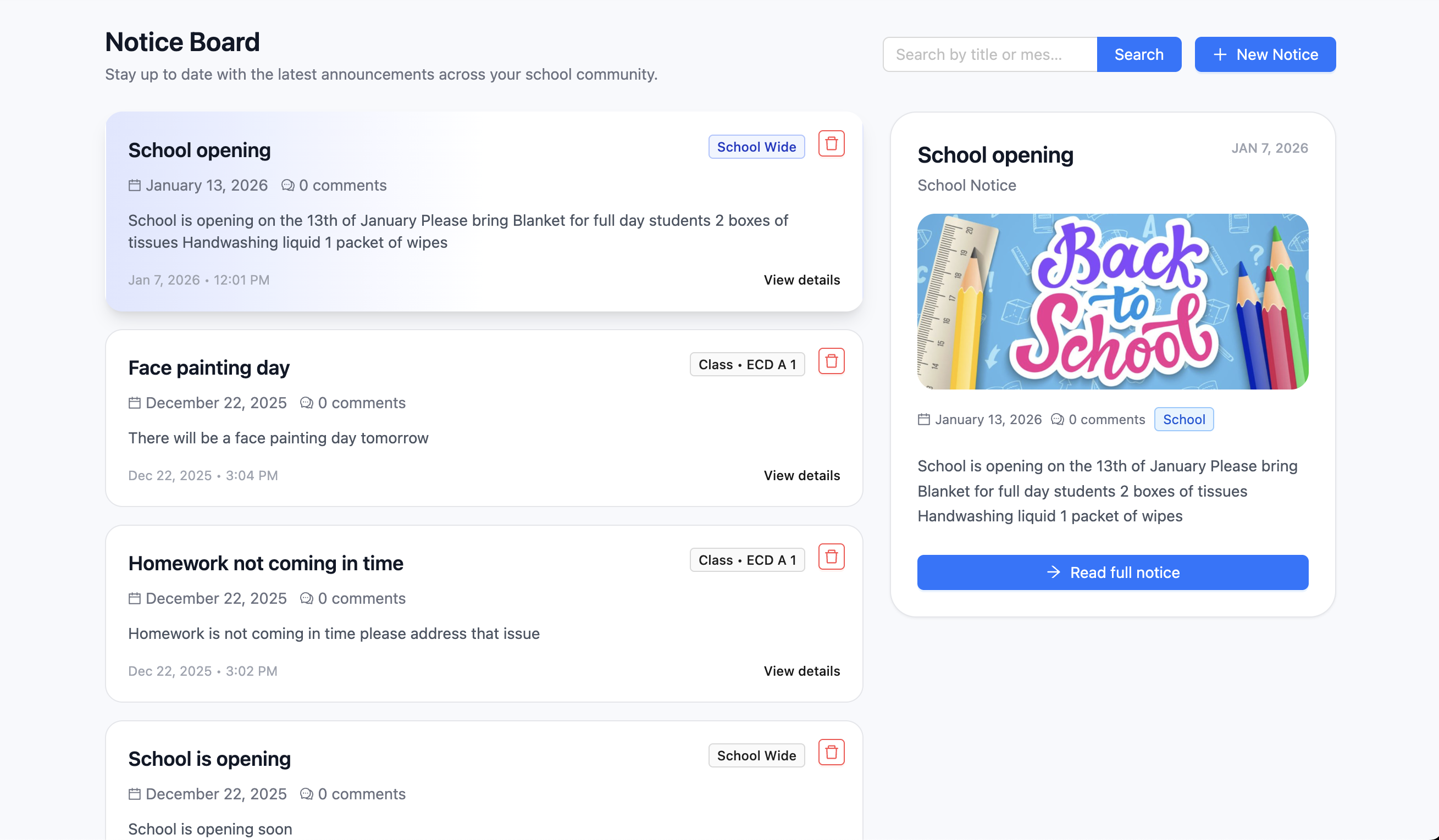 Maqoa notices preview